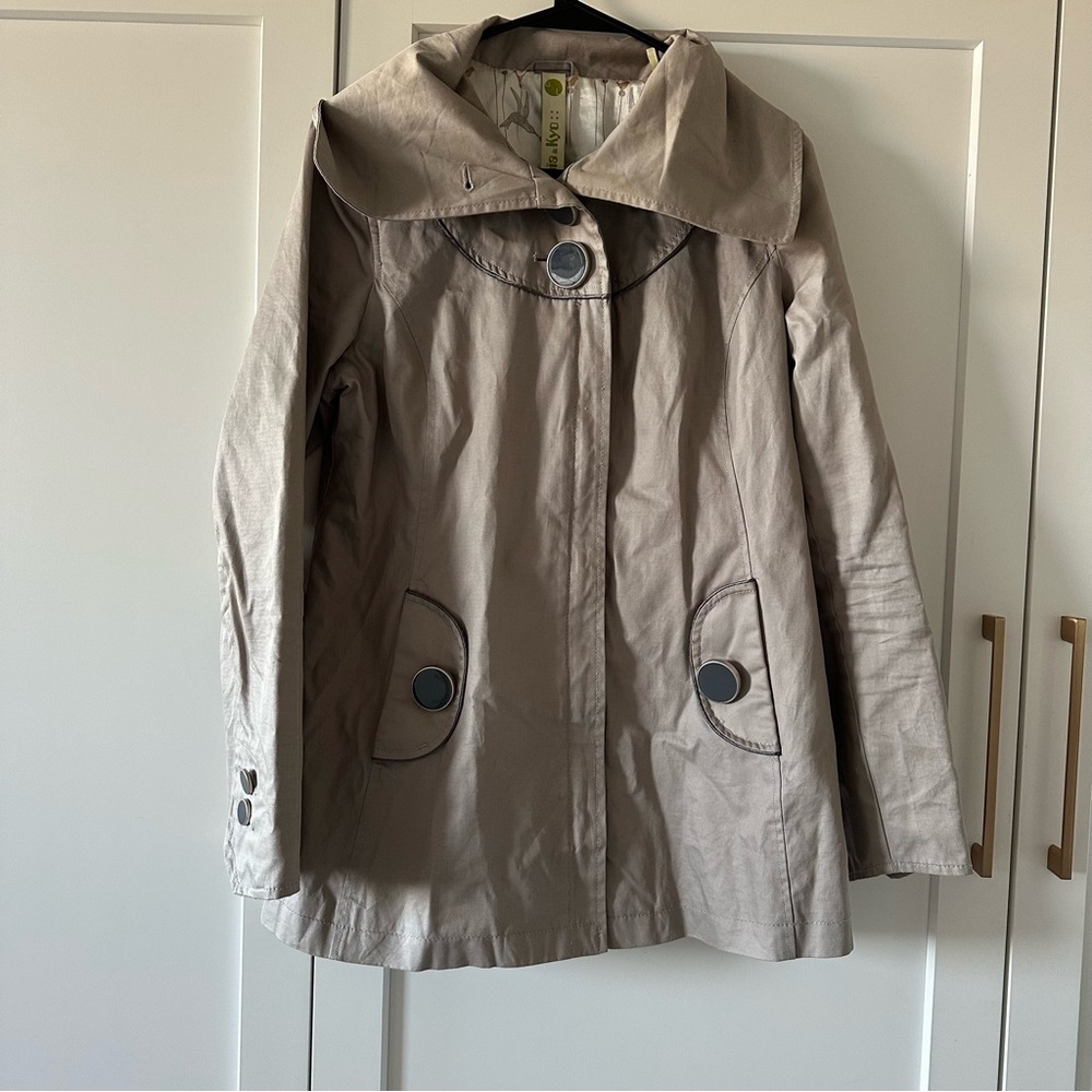 Soia & Kyo Taupe Trench Coat